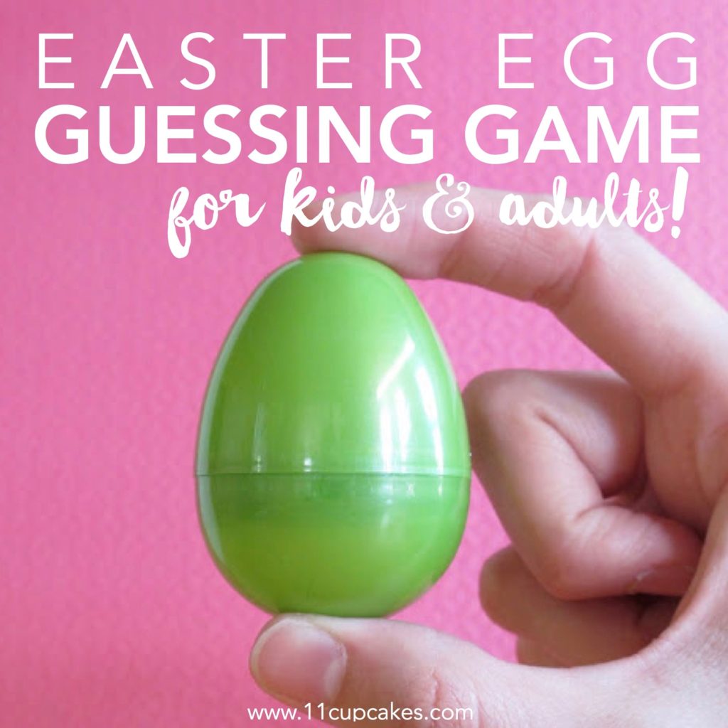 Fun Easter Egg Guessing Game for kids and adults
