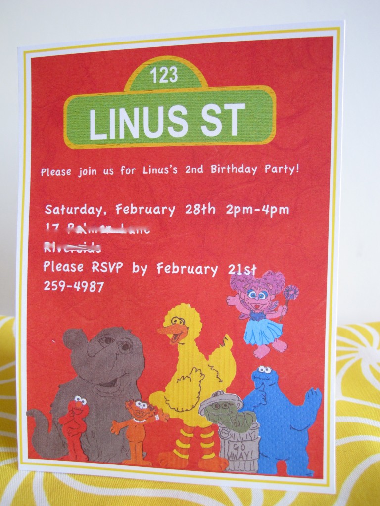 These Sesame Street inspired character invitations will get little party guest excited for your child’s party! 