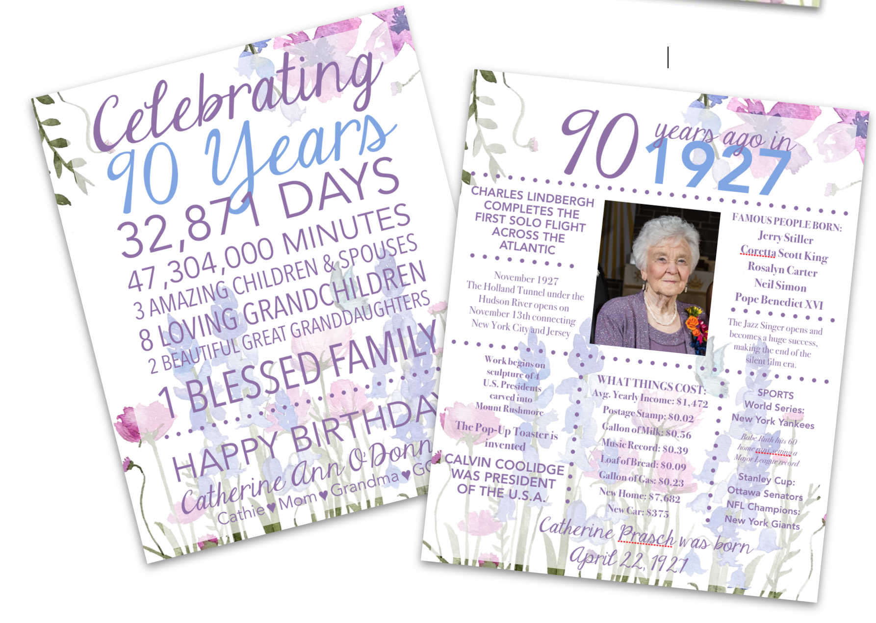 90th birthday ideas for grandma