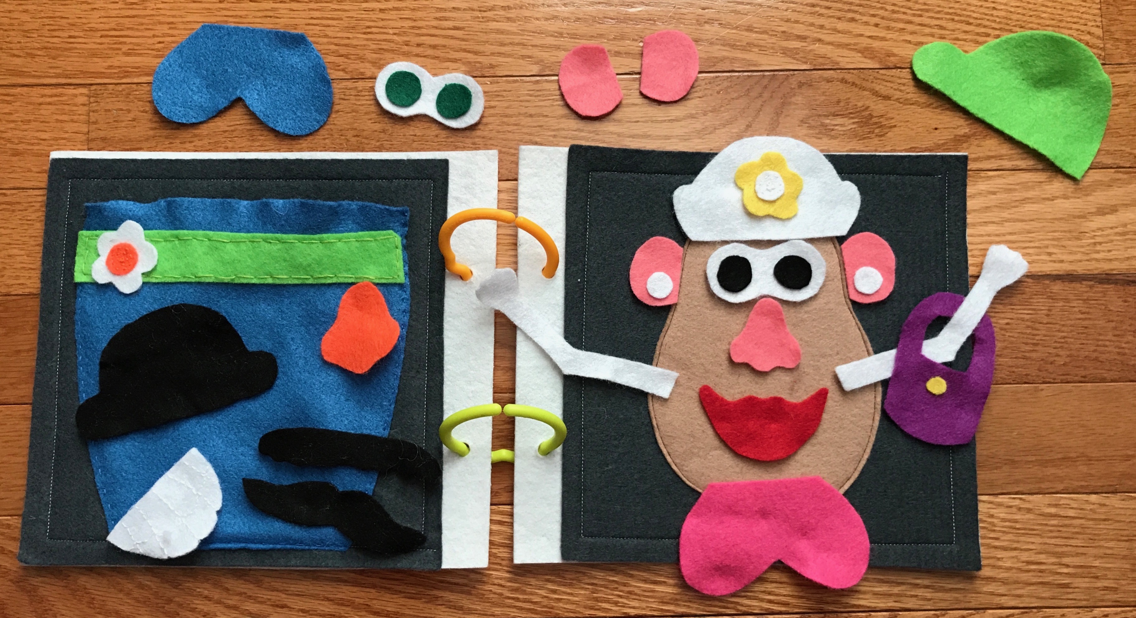 Toddler Quiet Book Ideas #toddleractivities #QuietBook #QuietBookIdeas #FunWithFelt