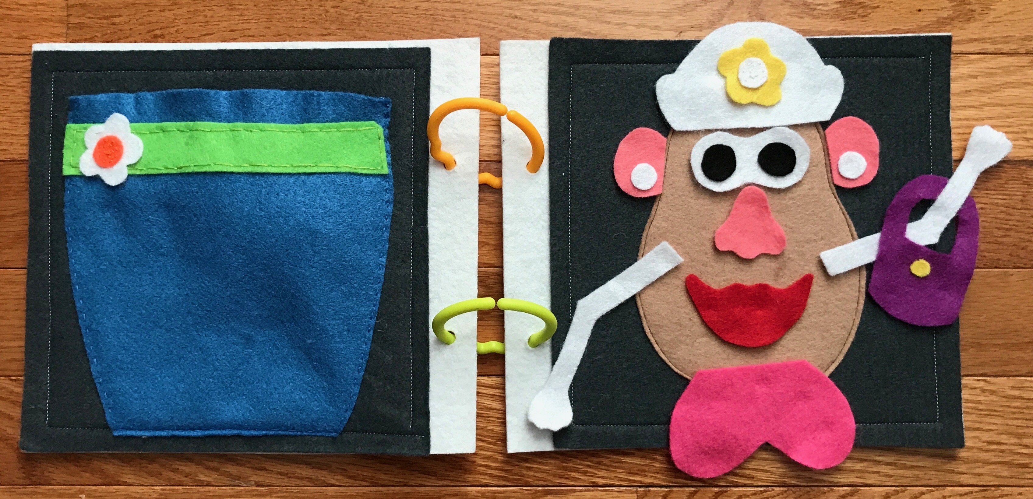 Toddler Quiet Book Ideas #toddleractivities #QuietBook #QuietBookIdeas #FunWithFelt