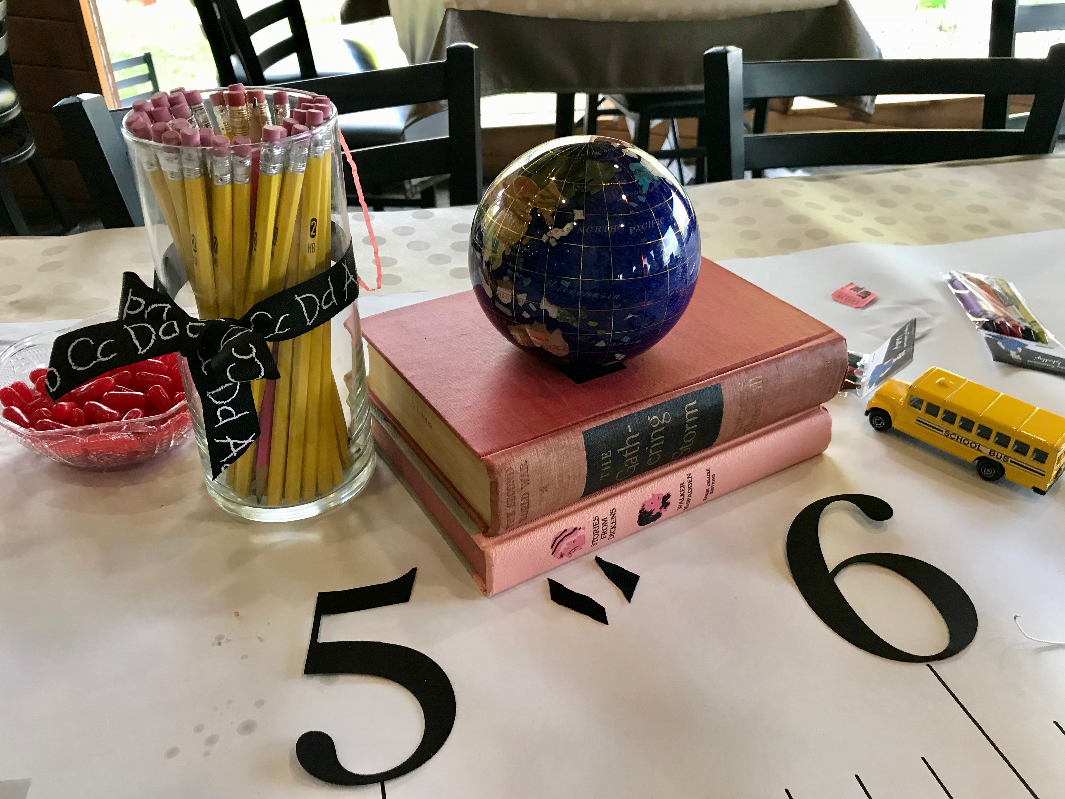 Teacher Retirement Party- Vintage Schoolhouse. Tips to throw a fantastic retirement party that your guests will remember and the guest of honor will love. www.11cupcakes.com 11cupcakes #retirementparty #teacherretirement