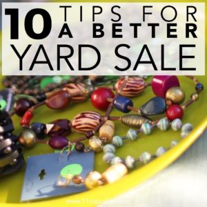 Here are some of my favorite tips and tricks from hosting yards sales and garage sales that save time and make more money.