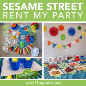 Sesame Street Rent My Party
