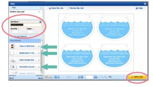 How to Print Party Downloads via 11cupcakes