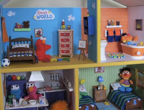 DIY Sesame Street Dollhouse: Part 2